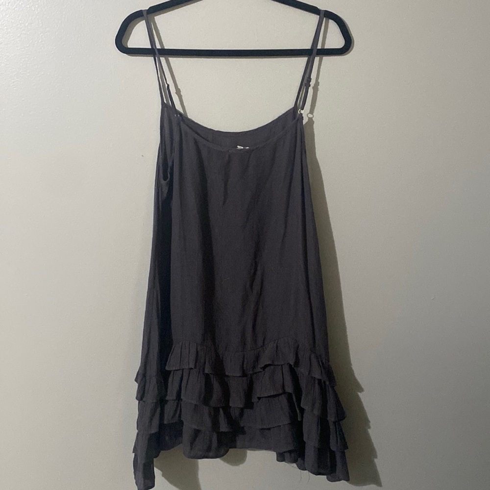 Dark Indigo under tank top